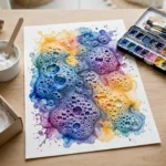 Fizzy Baking Soda Painting for Kids