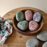 Easy Magic Swirl Stones for Kids