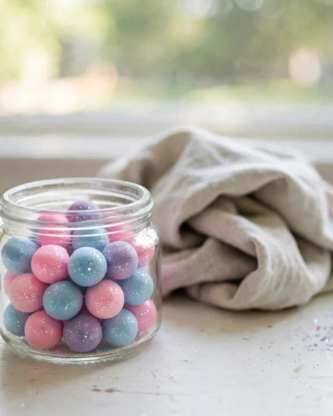 Easy Fairy Dust Bouncy Balls for Kids