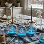 Glow Winter Tree Ornaments